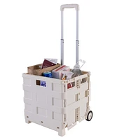 Simplify Tote Go Collapsible Utility Cart in White