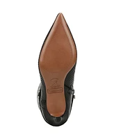 Franco Sarto Women's Alberta Mid Shaft Kitten Heel Boots