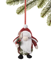 Holiday Lane Christmas Cheer Santa Gnome Ornament, Exclusively at Macy's