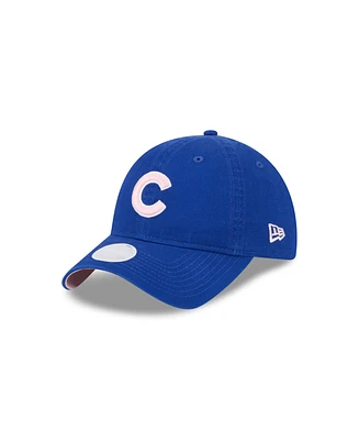 New Era Women's Black Chicago Cubs 2024 Mother's Day 9TWENTY Adjustable Hat