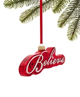 Holiday Lane New York Believe Ornament, Created for Macy's