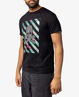 X-Ray Men's Animal Rhinestone T-shirt