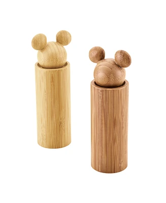 Disney Monochrome Bamboo Salt and Pepper Grinders