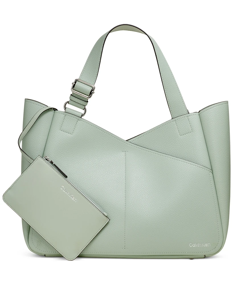 Calvin Klein Zoe Tote with Pouch