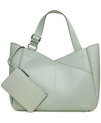 Calvin Klein Zoe Tote with Pouch