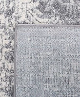 Safavieh Evoke EVK256 Silver and Ivory 10' x 14' Area Rug