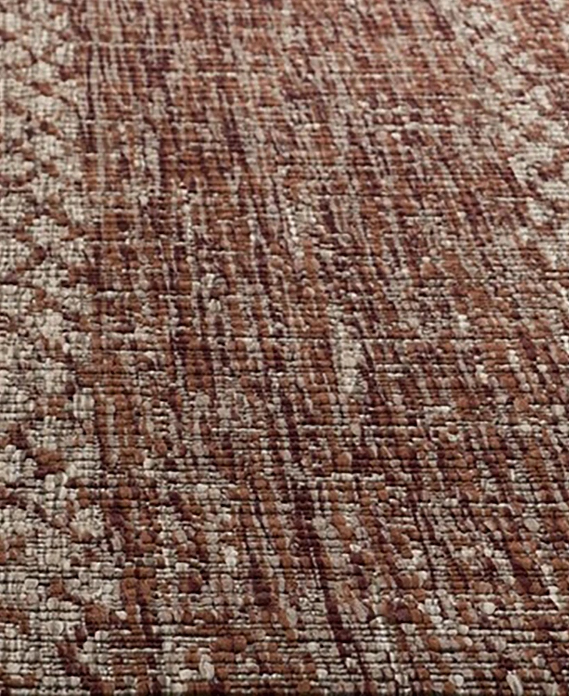 Safavieh Courtyard CY8736 Light Beige and Terracotta 2' x 3'7" Sisal Weave Outdoor Area Rug