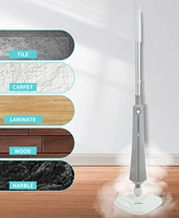 True & Tidy Complete Floor Cleaning Set with Steam Mop and Spray Mop
