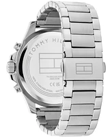 Tommy Hilfiger Men's Multifucntion Silver Stainless Steel Watch 46mm