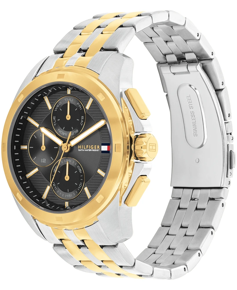 Tommy Hilfiger Men's Quartz Two-Tone Stainless Steel Watch 44mm