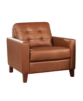 Aiden 33" Top Grain Leather Chair