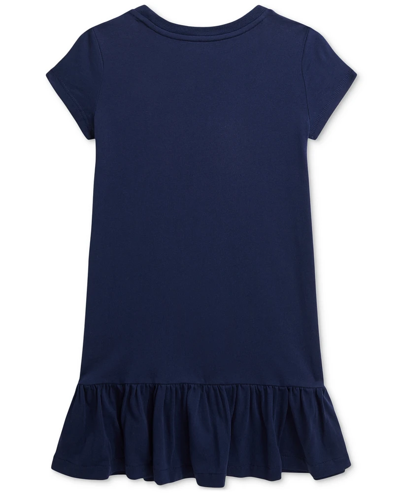 Polo Ralph Lauren Toddler & Little Girls Bear Cotton Jersey Tee Dress