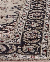 Safavieh Lyndhurst LNH336 Cream and Anthracite 3'3" x 5'3" Area Rug