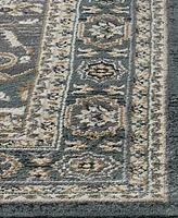 Safavieh Lyndhurst LNH338 Teal and Gray 4' x 6' Area Rug