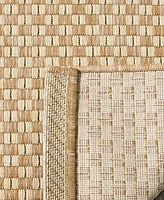 Safavieh Courtyard CY8653 Natural and Cream 2' x 3'7" Sisal Weave Outdoor Area Rug