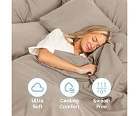 Piece Deep Pocket Microfiber (Muted, Vibrant, Heathered) Sheet Set