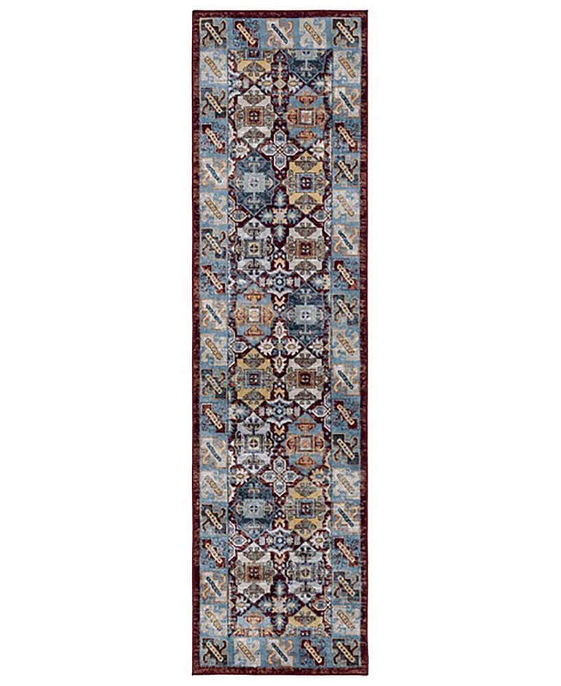 Safavieh Bayside Washable 102 BAY102 2'2x8' Runner Area Rug