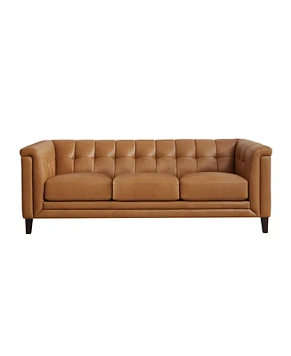 Arvo 84" Top Grain Leather Sofa