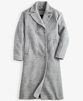 Karl Lagerfeld Paris Women's Double-Breasted Overcoat, Created for Macy's