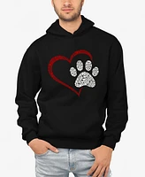 La Pop Art Paw Heart
