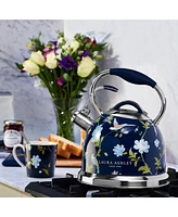 Laura Ashley 10-Cup Navy Stove Top Kettle