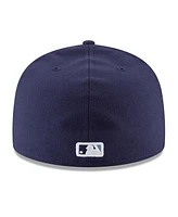 New Era Men's Navy Tampa Bay Rays 2024 Mlb World Tour: Dominican Republic Series 59fifty Fitted Hat