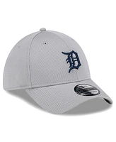 New Era Men's Gray Detroit Tigers Active Pivot 39thirty Flex Hat