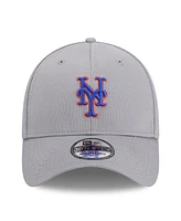 New Era Men's Gray New York Mets Active Pivot 39thirty Flex Hat