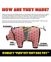 Tuffy Ultimate Tug-o-Gear Red Paw, Dog Toy