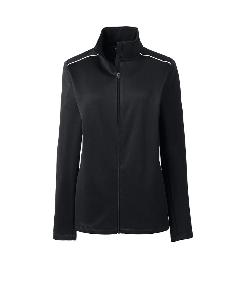 Lands' End Women's School Uniform Active Track Jacket