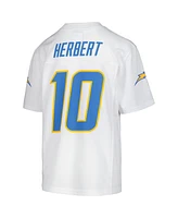 Outerstuff Youth Justin Herbert White Los Angeles Chargers Replica Player Jersey