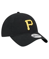 New Era Youth Black Pittsburgh Pirates Team Color 9Twenty Adjustable Hat