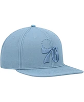 Pro Standard Men's Blue Philadelphia 76ers Tonal Snapback Hat