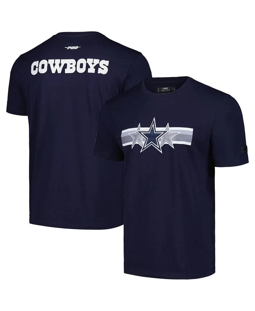 Pro Standard Men's Navy Dallas Cowboys Retro Striper T-Shirt