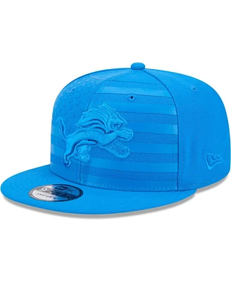 New Era Men's Blue Detroit Lions Independent 9Fifty Snapback Hat
