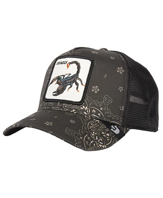 Goorin Bros Men's Black Diamond Pearls Trucker Adjustable Hat