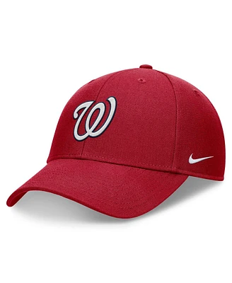 Nike Men's Red Washington Nationals Evergreen Club Performance Adjustable Hat