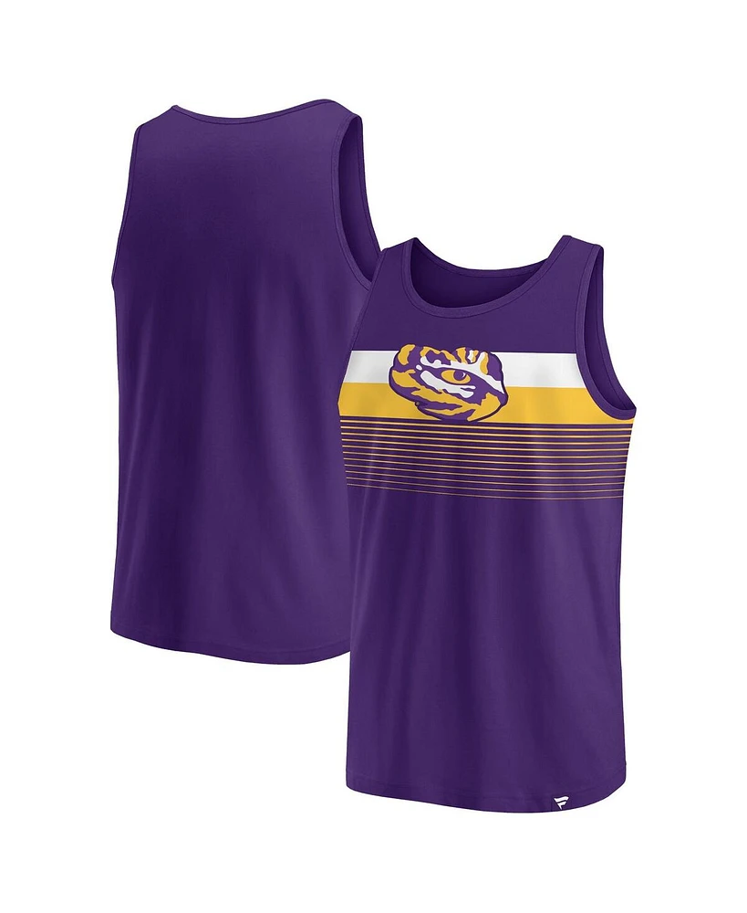 Fanatics Branded Men's Purple Lsu Tigers Wild Game Tank Top