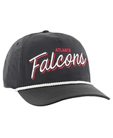 47 Brand Men's Black Atlanta Falcons Fairway Hitch brrr Adjustable Hat
