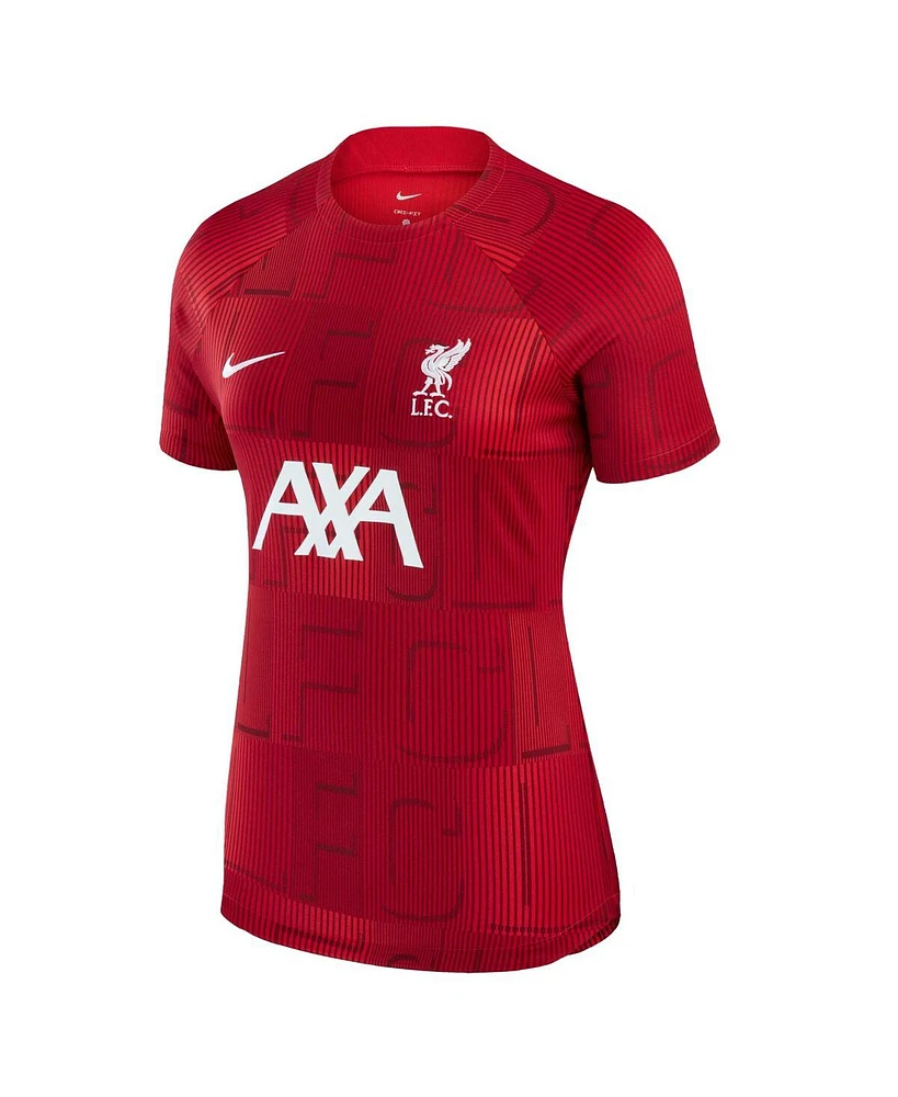 Nike Women's Red Liverpool 2023 Pre-Match Top