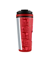 WinCraft Ohio State Buckeyes 26oz. 4D Stainless Steel Ice Shaker Bottle