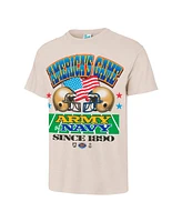 47 Brand Men's Cream Army/Navy Game Retro T-Shirt