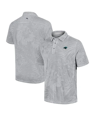 Tommy Bahama Men's Gray Carolina Panthers Sport Santiago Paradise Polo