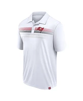 Fanatics Branded Men's White Tampa Bay Buccaneers Victory For Us Interlock Polo