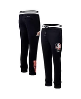 Pro Standard Men's Black Florida State Seminoles Script Tail Fleece Sweatpants