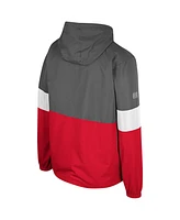 Colosseum Men's Charcoal Houston Cougars Miles Full-Zip Jacket