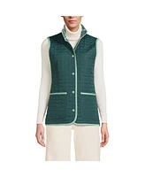 Lands' End Women's Insulated Reversible Barn Vest