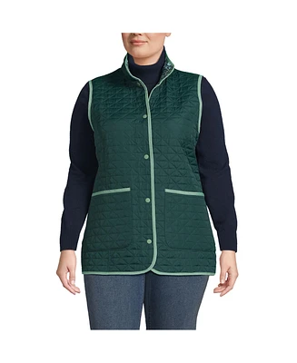 Lands' End Plus Insulated Reversible Barn Vest