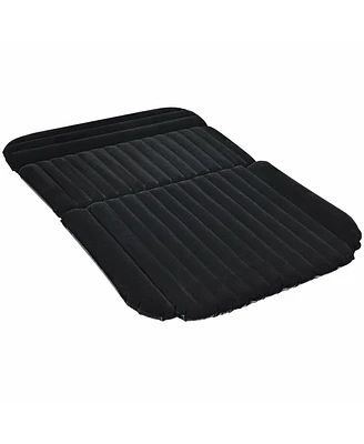 Slickblue Inflatable Suv Air Backseat Mattress Travel Pad with Pump Outdoor
