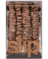 Slip 4-Pc. Pure Silk Back-to-Basics Skinny Scrunchies Set
